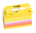 Z-notes repositionnables néon Super Sticky Post-it - Bloc de 100 feuilles