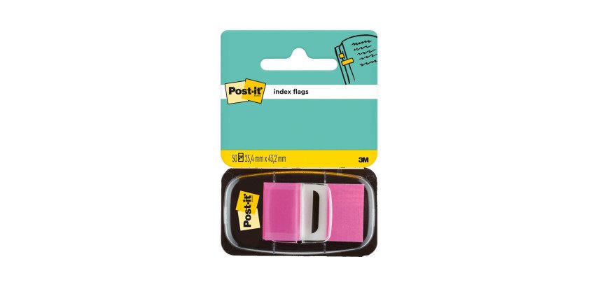 Marque-pages large Post-it - distributeur de 100 feuilles