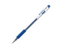 Stylo bille Pentel Hybrid Gel Grip K118 pointe 0,8 mm - écriture moyenne - bleu