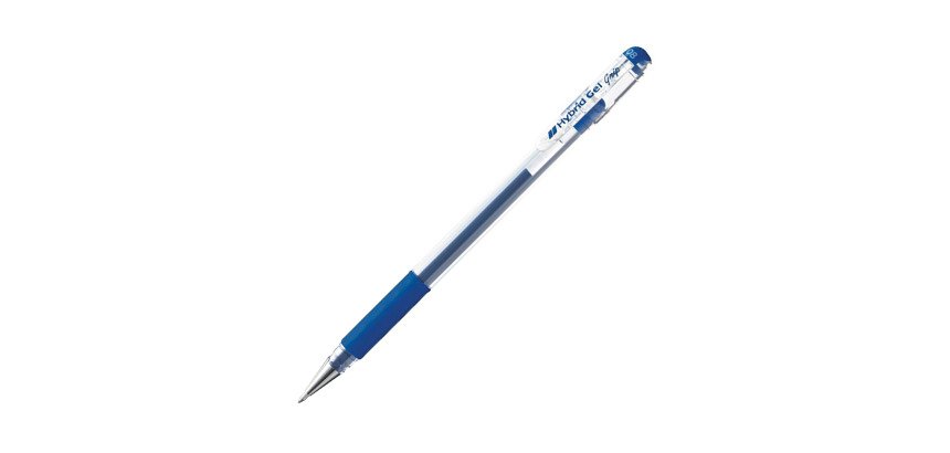 Stylo bille Pentel Hybrid Gel Grip K118 pointe 0,8 mm - écriture moyenne