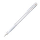 Roller ball pen Pentel Hybrid Gel Grip K118L with cap, 0.8mm tip - medium point white.