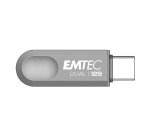 Clé USB Emtec D280 DUAL USB A USB C 3.2 128 Go