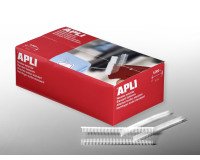 Standaard hechting 25 mm voor textielpistool APLI 101545 - doos van 5000 stuks