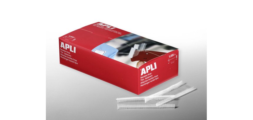 Boîte de 5000 attaches fines 25 mm pour pistolet textile 101546