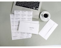 Étiquettes adresses multi-usages 45,7 x 25,4 mm Agipa blanches - Boîte de 4000