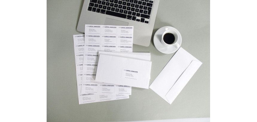 Étiquettes adresses multi-usages 45,7 x 25,4 mm Agipa blanches - Boîte de 4000