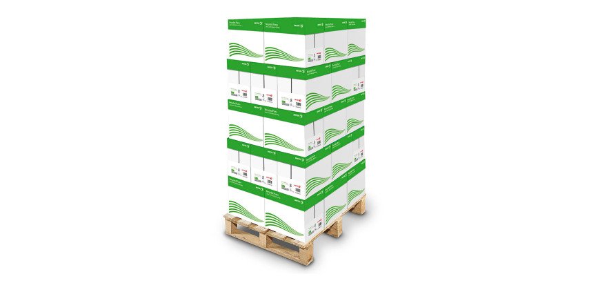 Papier A4 blanc 80 g Xerox Recycled Pure Plus - Ramette de 500 feuilles - vendu à la palette