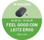 Pannello Forato bianco Leitz Ergo Piccolo 42 x 25 cm con Accessori - Portapenne, Gancio e Portariviste