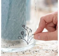 Etiqueta autoadhesiva personalizable Avery de inyección de tinta transparente de 21 x 29,7 cm (paquete de 6)