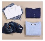 Etiquettes vêtements autocollantes Avery 45 x 13 mm - Blister de 36