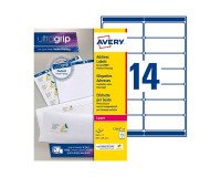 Étiquettes adresses expédition laser 99,1 x 38,1 mm Avery L7163-15 - Boîte de 210