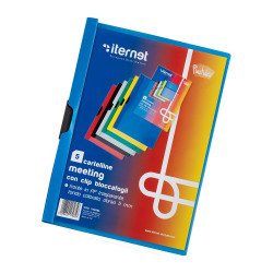 Cartellina meeting colore blu 5 mm 25 pezzi