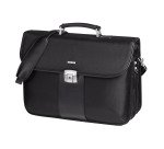 Cartella in tessuto - extra strong - nero - 44x31x20cm - City Time