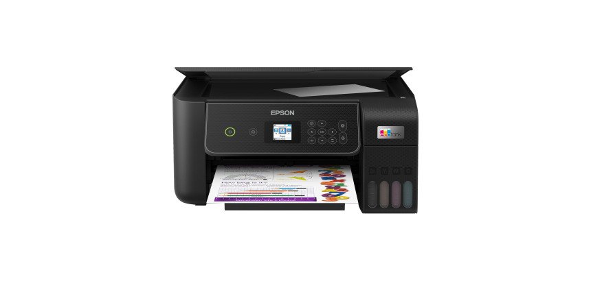 Epson EcoTank ET-2870 – Stampante Multifunzione A4 a Colori EcoTank Wi-Fi con Serbatoi Inchiostro per Ufficio