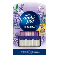 Ricarica per diffusore elettrico Ambipur 3volution - profumo lavanda - 3 pezzi