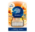 Ricarica per diffusore elettrico Ambipur 3volution - profumo oro e fiori di vaniglia - 3 pezzi