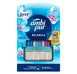 Ricarica per diffusore elettrico Ambipur 3volution - profumo risveglio primaverile - 3 pezzi
