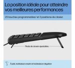 Clavier filaire ergonomique HP 485