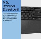 Clavier filaire ergonomique HP 485