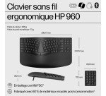Clavier sans fil ergonomique HP 965 + pavé numérique