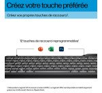Clavier filaire HP 405 rétroéclairé AZERTY