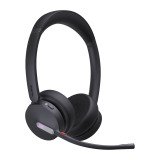 Draadloze Yealink WH64 Hybrid Dual Teams koptelefoon met microfoon