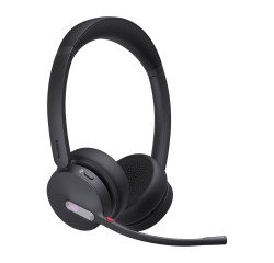 Draadloze Yealink WH64 Hybrid Dual Teams koptelefoon met microfoon