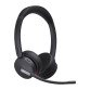 Draadloze Yealink WH64 Hybrid Dual Teams koptelefoon met microfoon