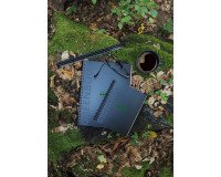 Spiral notebook Rhodia Greenbook A5+ -16 x 21 cm - 5 X 5 - 160 pages