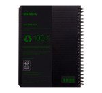 Cahier spirales Rhodia Greenbook A5+ - 16 x 21 cm - Ligné - 160 pages