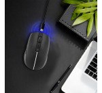 Souris sans fil Gradient T'nB noire rechargeable