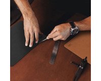 Mauspad aus recyceltem Leder T'nB