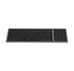 Clavier sans fil T'nB iClick Gris rechargeable
