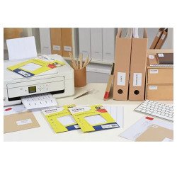Adhesive multi-purpose labels 16 x 22 mm Avery white - Box of 1152