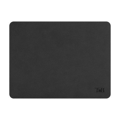 Alfombrilla de ratón de piel reciclada TnB color negro