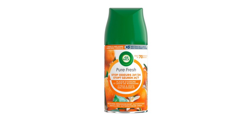 Nachfüllung für Air Wick Freshmatic mit dem Duft von Zitrusfrucht und Mandarinenzeste für den Diffusor - 250 ml