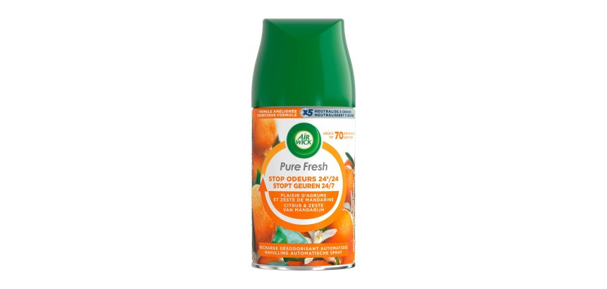 Recharge Air Wick Freshmatic Plaisir d'agrume et zeste de mandarine pour diffuseur - 250 ml