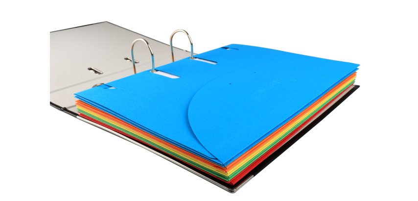 Chemise perforée sans onglet A4 Smartfolder Uno Djois by Tarifold - lot de 10