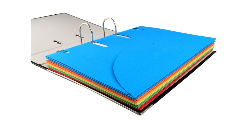 Chemise perforée sans onglet A4 Smartfolder Uno Djois by Tarifold - lot de 10