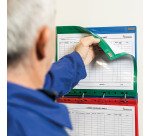 Support d’affichage magnétique 4 anneaux Djois by Tarifold