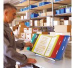 Protège-documents pivotant pupitre PVC 10 pochettes pour format A3 Tarifold