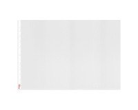 Pochettes perforées Esselte recyclées A3 paysage polypropylène 8/100e grainé - Boîte de 50