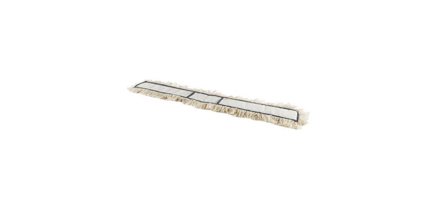 Ricambio per scopa raccogli polvere con frange in cotone - 100 cm