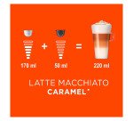 Capsules de café Nescafé Dolce Gusto Latte Macchiato Caramel - Boîte de 16