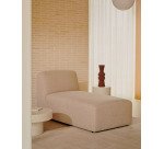 Module Neom méridienne beige 152 x 75 cm