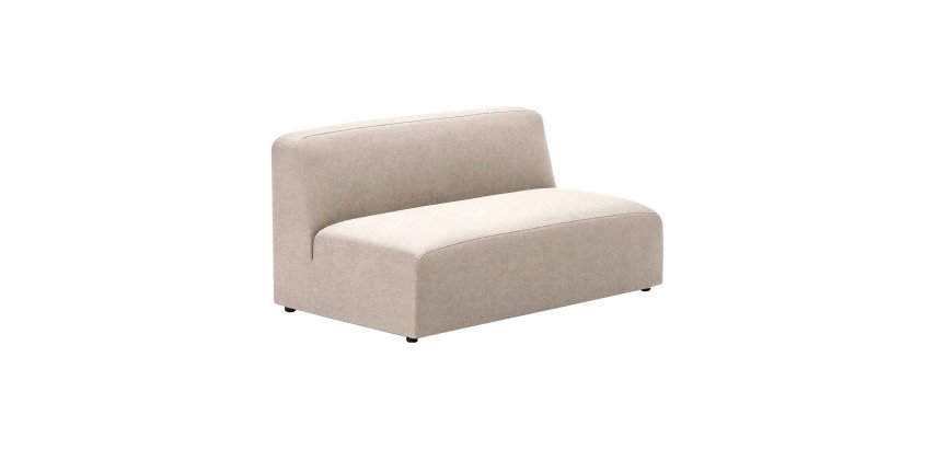 Module Neom 2 plaatsen beige 150 cm