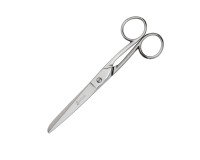 Forbice Faber-Castell Rosse - Punta Arrotondata, Protezione Lame, Per Destri E Mancini - Foto 3