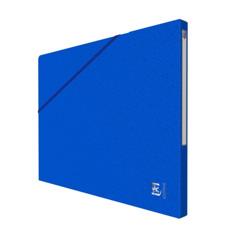 Chemise box carte Alpina Oxford 24 x 32 cm dos 1,5 cm couleur