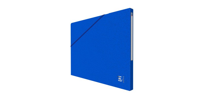 Chemise box carte Alpina Oxford 24 x 32 cm dos 1,5 cm couleur