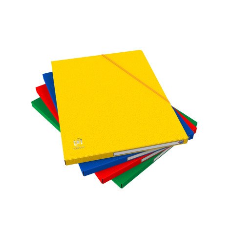 Chemise box carte Alpina Oxford 24 x 32 cm dos 1,5 cm couleur